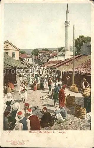 Sarajevo Oberer Marktplatz Kat. Sarajevo