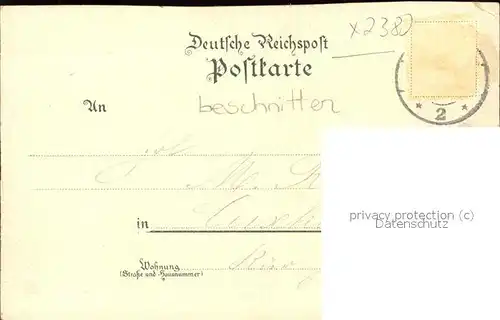 Schleswig Holstein Regierungsgebaeude u.Schloss (Vorlaeufer 1894) / Schleswig /Schleswig-Flensburg LKR