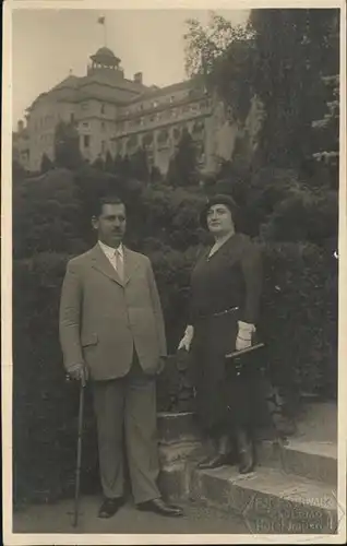 Karlsbad Eger Boehmen Familienfoto Kat. Karlovy Vary