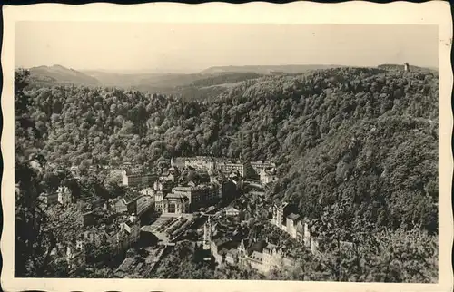 Karlovy Vary Celkovy pohled Gesamtansicht / Karlovy Vary /