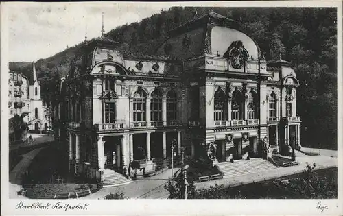 Karlsbad Eger Boehmen Kaiserbad Kat. Karlovy Vary