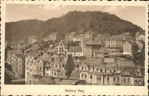 Karlovy Vary Teilansicht / Karlovy Vary /