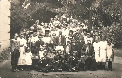 Karlsbad Eger Boehmen Gruppenbild Kat. Karlovy Vary