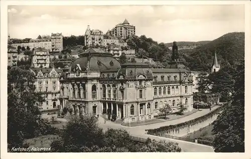 Karlsbad Eger Boehmen Kaiserbad Kat. Karlovy Vary