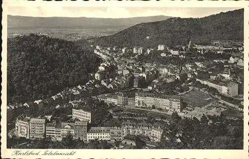 Karlsbad Eger Boehmen Totalansicht Kat. Karlovy Vary