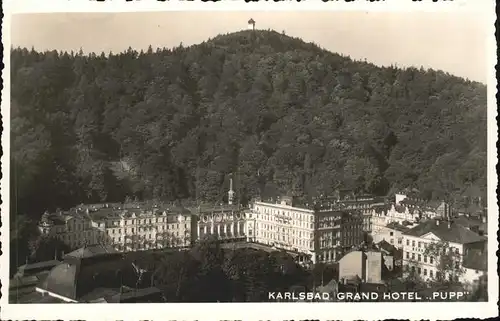 Karlsbad Eger Boehmen Grand Hotel Pupp Kat. Karlovy Vary