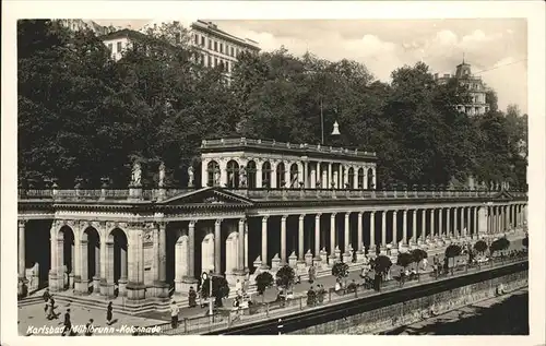 Karlsbad Eger Boehmen Muehlbrunn Kolonnade Kat. Karlovy Vary