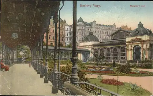 Karlovy Vary Mestsky sad Stadtpark / Karlovy Vary /