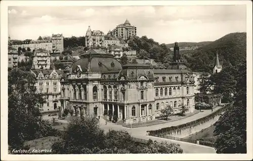 Karlsbad Eger Boehmen Kaiserbad Kat. Karlovy Vary