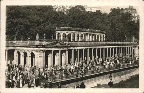 Karlsbad Eger Boehmen Muehlbrunn Kolonnade Kat. Karlovy Vary