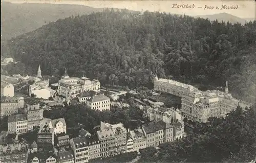 Karlsbad Eger Boehmen Grand Hotel Pupp und Moorbad Kat. Karlovy Vary