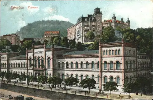 Karlsbad Eger Boehmen Kurhaus Kat. Karlovy Vary