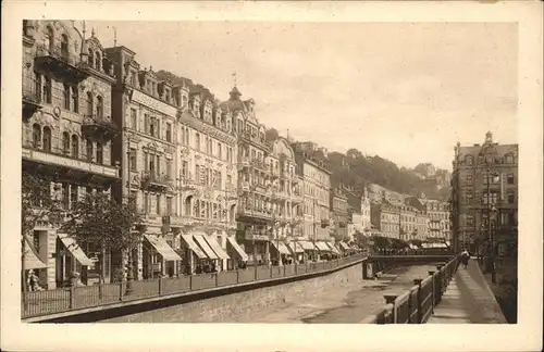 Karlsbad Eger Boehmen Kreuzstrasse Kat. Karlovy Vary