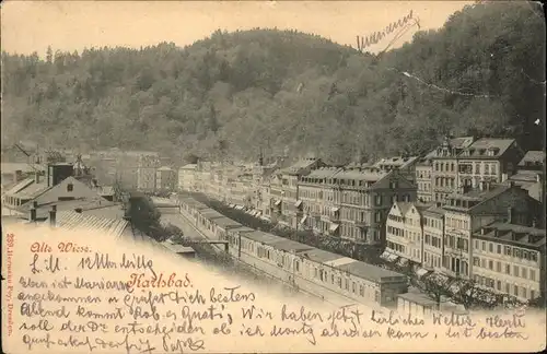 Karlsbad Eger Boehmen Alte Wiese Kat. Karlovy Vary