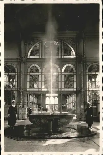 Karlsbad Eger Boehmen Sprudelspringer Brunnen Kat. Karlovy Vary