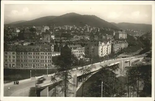 Karlsbad Eger Boehmen Masarykbruecke Masarykuv most Kat. Karlovy Vary