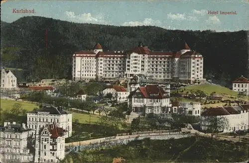 Karlsbad Eger Boehmen Hotel Imperial Kat. Karlovy Vary