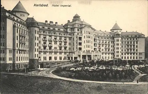 Karlsbad Eger Boehmen Hotel Imperial Kat. Karlovy Vary