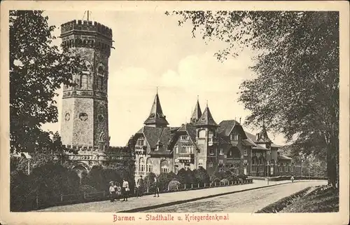 Barmen Wuppertal Stadthalle Kriegerdenkmal Kat. Wuppertal