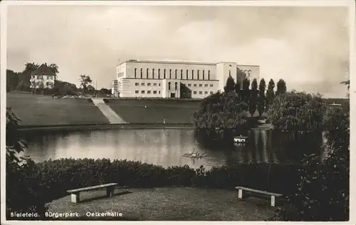 Bielefeld Buergerpark  Oetkerhalle Kat. Bielefeld