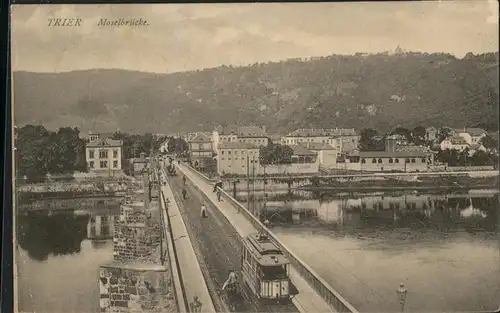 Trier Moselbruecke Kat. Trier