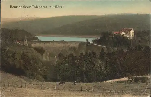 Remscheid Talsperre Hotel Kat. Remscheid