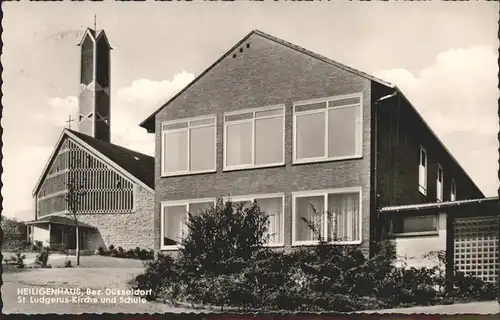 Heiligenhaus Mettmann St. Ludgerus-Kirche Schule / Heiligenhaus /Mettmann LKR