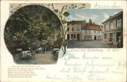 Bad Godesberg Gasthof zum Godesberg Kat. Bonn