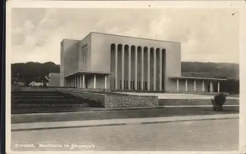 Bielefeld Musikhalle Buergerpark Kat. Bielefeld