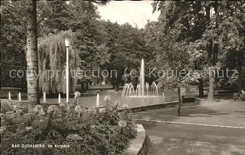 Bad Godesberg Kurpark Fontaene Kat. Bonn