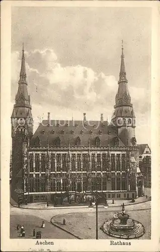 Aachen Rathaus Kat. Aachen