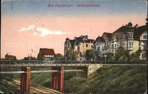 Bad Oeynhausen Suedbahnbruecke Kat. Bad Oeynhausen