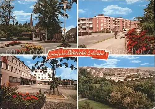 Richterich Panorama Teilansichten Kat. Aachen