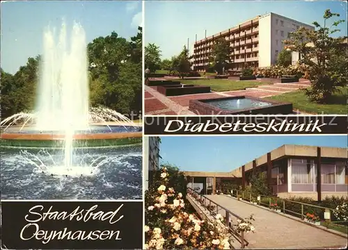 Bad Oeynhausen Diabetesklinik Fontaene Kat. Bad Oeynhausen