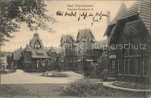 Bad Oeynhausen Thermal Badehaus II Kat. Bad Oeynhausen