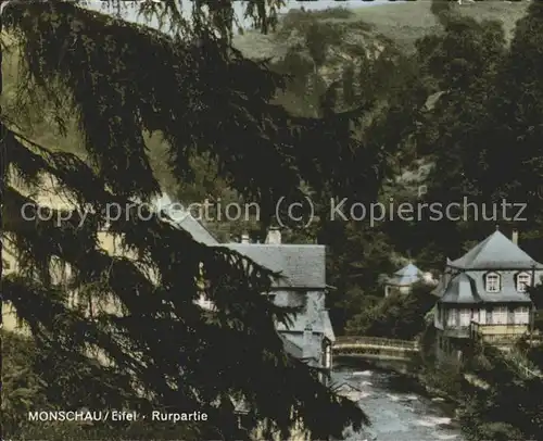 Monschau Rurpartie Kat. Monschau