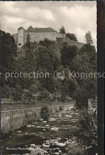 Monschau Burg Jugendherberge Kat. Monschau