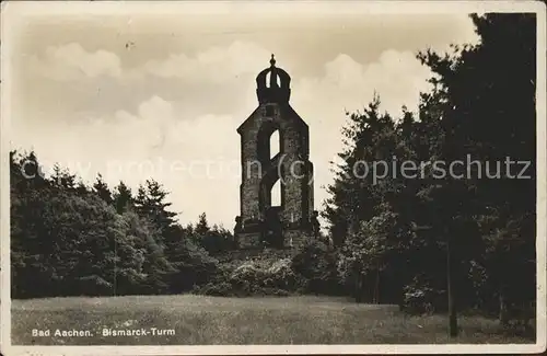 Aachen Bismarckturm Kat. Aachen