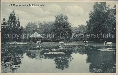 Bad Oeynhausen Goldfischteich Kat. Bad Oeynhausen