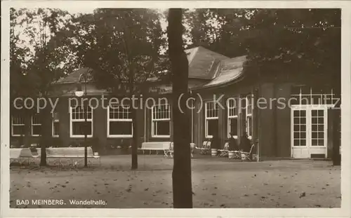 Bad Meinberg Wandelhalle Kat. Horn Bad Meinberg