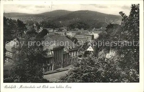 Bielefeld Meisterschule mit Blick zum kahlen Berg Kat. Bielefeld