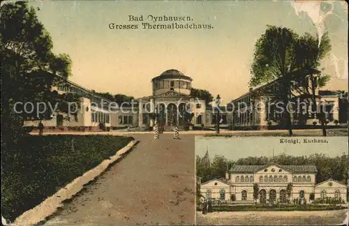 Bad Oeynhausen Badehaus Kurhaus Kat. Bad Oeynhausen