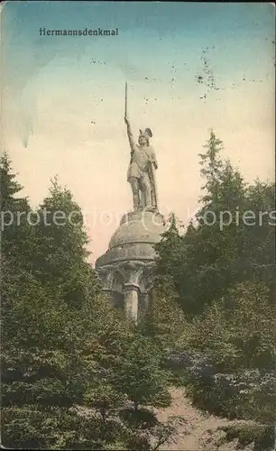 dg23127 Hermannsdenkmal  Kategorie. Detmold Alte Ansichtskarten