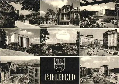 Bielefeld Ansichten Wappen Kat. Bielefeld