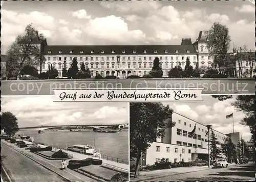Bonn Rhein Ansichten  / Bonn /Bonn Stadtkreis