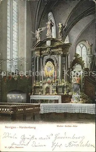 Neviges Velbert Hardenberg Mutter Gottes Altar / Velbert /Mettmann LKR