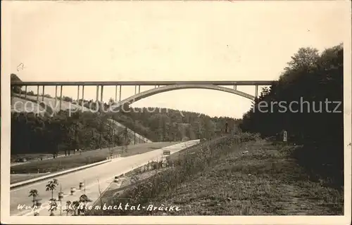 Wuppertal Blombachtalbruecke Kat. Wuppertal