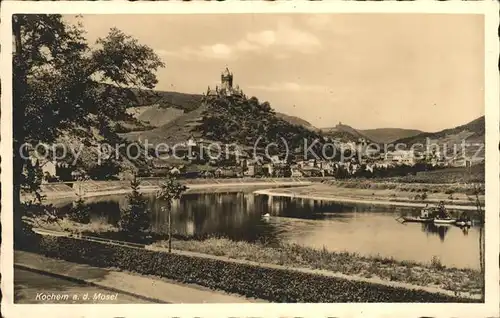 Kochem Mosel Burg Kat. Cochem