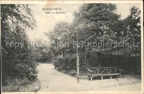 Remscheid Stadtpark Kat. Remscheid
