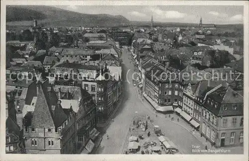 Trier Panorama vom Gangolfsturm Kat. Trier